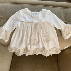 🌻 Cream and Gold Dress 2T